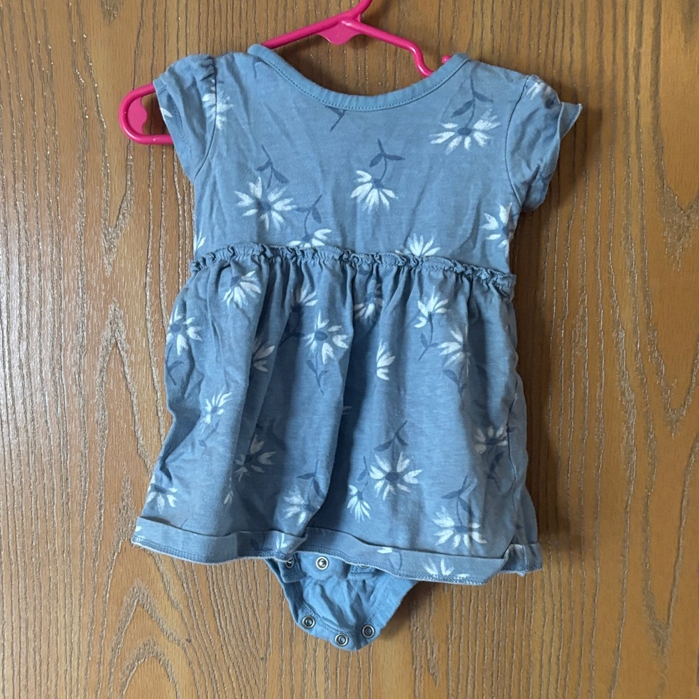 Carter's Blue Floral Casual Dress for Kids